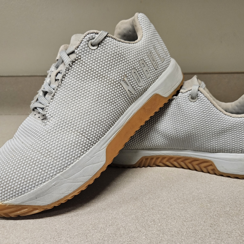 NOBULL Outwork Edge (Impact) Gray Sneakers with Gum Sole